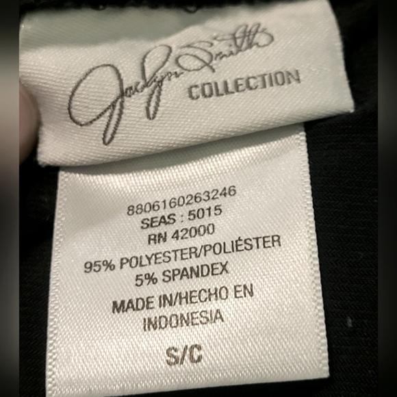 Jaclyn Smith Black Pencil Midi Skirt‎ (Size Small) - Picture 6 of 7